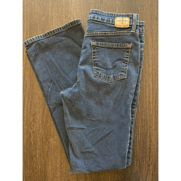 Signature Levi Strauss At Waist Bootcut Jeans Size 10L - Picture 7 of 8
